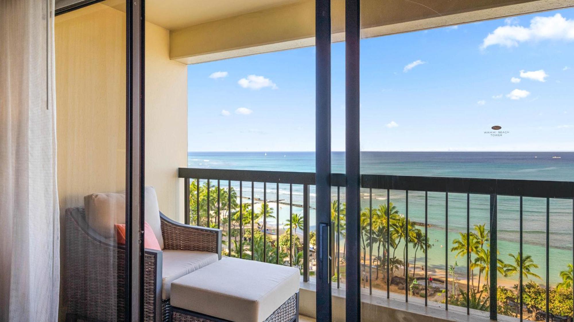 Luxury Oceanfront 2 Bedroom Apartment At Waikiki Beach Tower Honolulu Exterior foto